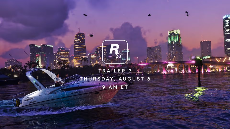 Filtrador cree que el tercer tráiler de GTA VI llegará el 6 de agosto